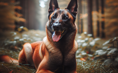 Berger belge malinois le chien de travail agile et devoue