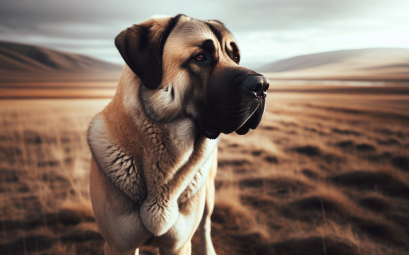 Berger danatolie kangal le chien de garde imposant et protecteur