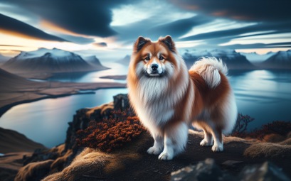 Berger islandais un chien resistant et affectionne des iles du nord