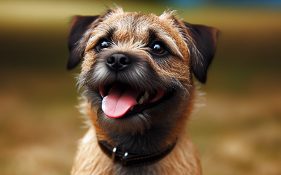 Border terrier le petit chien courageux et affectueux au charactere gagnant