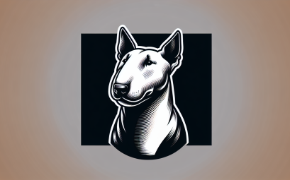 Bull terrier le chien audacieux et loyal au visage unique