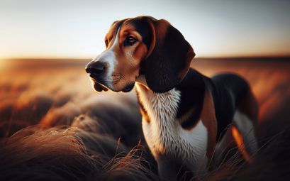 Chien courant estonien un chien de chasse endurant et loyal