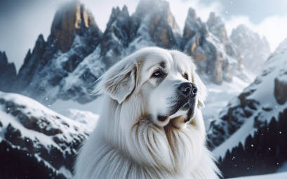 Chien de montagne des pyrenees le geant doux et protecteur des sommets