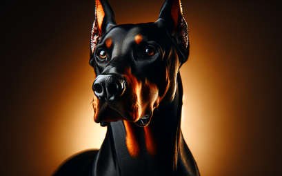 Dobermann le chien protecteur et imperial loyal et resolu