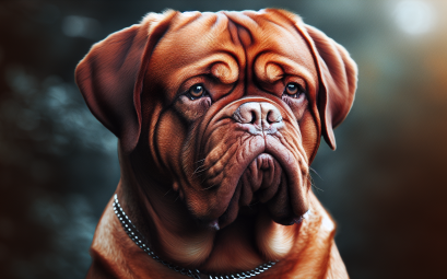 Dogue de bordeaux le chien majestueux et protecteur au regard imperial