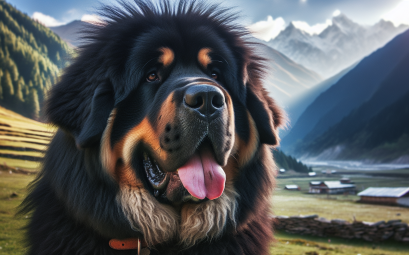 Dogue du tibet le chien imposant au coeur protecteur et fidele