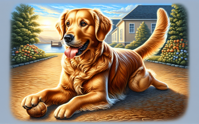 Golden retriever le chien familial loyal intelligent et affectueux