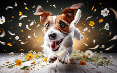 Jack russell terrier le chien actif et debordant denergie au caractere dynamique