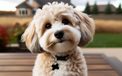 Maltipoo le chien adorable et facile a vivre avec un manteau doux