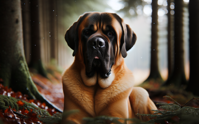 Matin espagnol le chien de garde majestueux au coeur loyal