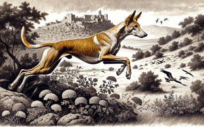 Podenco dibiza le chien espagnol a linstinct de chasse aigu