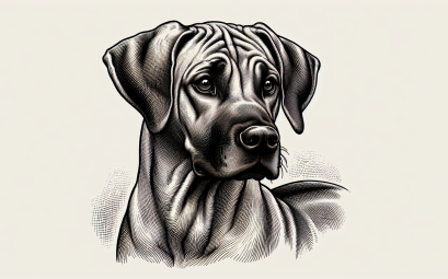 Rhodesian ridgeback le chien du zimbabwe courageux et imposant