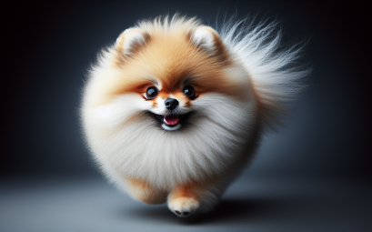 Spitz nain loulou de pomeranie le loulou de pomeranie petit chien plein de vie et de charme