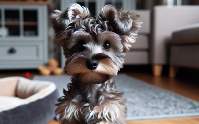 Terrier tcheque cesky un chien petit agile et tres attentif
